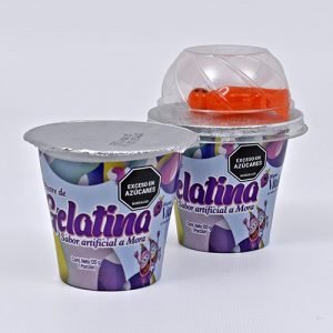 Postre de gelatina Vitalac sabor mora, 120 g