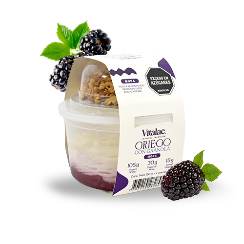 Parfait Vitalac sabor mora